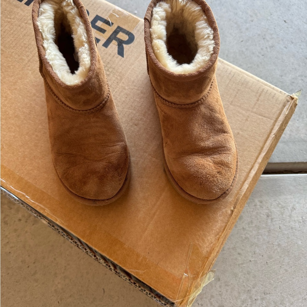 UGG Tan Kids Boots
